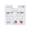 imageKISS imPRESS Falsies Easy Tab Press On Self Adhesive Eyelashes Black Modern Natural 1 Pair of 6mm7mm Inner Natural Volume Eyelash Clusters ampamp 1 Pair of 6mm12mm Outer HalfLashes with Easy Tabs