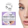 imageKISS imPRESS Falsies Easy Tab Press On Self Adhesive Eyelashes Black Classy Natural 1 Pair of 6mm7mm Inner Natural Volume Eyelash Clusters ampamp 1 Pair of 6mm10mm Outer HalfLashes with Easy Tabs