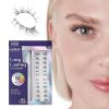 imageKISS imPRESS Falsies Long Lasting Self Adhesive Eyelashes Demi Edgy 5 Day Extended Wear 24 Natural Volume Lash Clusters 5681012 ampamp 14mm Precision NonStick Applicator