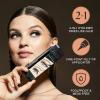imageKISS Lash GLUEliner 2in1 FeltTip Eyelash Adhesive and Eyeliner Matte Finish Foolproof Application Easy TouchUp 003 Fl Oz Black Packaging May Vary