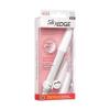 imageKISS SilkyEDGE Facial Hair Dermaplaner ampamp Precise Brow Shaper Stainless Steel Mesh Blade Gentle Glide Technology TugFree Hair Removal ampamp Silky Smooth Exfoliation Includes 2 Replacement Blades