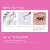 imageKISS Super Stick Individual Lash Cluster Adhesive Gentle Formula 7 Day Hold Cactus ampamp Witch Hazel Extract Dermatologist Tested Waterproof Lash Glue No Harsh Odor Net Wt 65g 023 oz ClearBlack