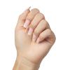imageKISS imPRESS No Glue Mani Press On Nails French Heroic Light Neutral  White Tip French Short Size Squoval Shape Includes 30 Nails Prep Pad Instructions Sheet 1 Manicure Stick 1 Mini FileMedium
