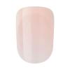 imageKISS imPRESS No Glue Mani Press On Nails French Heroic Light Neutral  White Tip French Short Size Squoval Shape Includes 30 Nails Prep Pad Instructions Sheet 1 Manicure Stick 1 Mini File33 Count Pack of 1