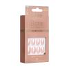 imageKISS imPRESS No Glue Mani Press On Nails French Heroic Light Neutral  White Tip French Short Size Squoval Shape Includes 30 Nails Prep Pad Instructions Sheet 1 Manicure Stick 1 Mini FileMedium Pack of 2