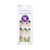 imageKISS imPRESS No Glue Mani Press On Nails Design Ballerina Neutralgreen Medium Size Coffin Shape Includes 30 Nails Prep Pad Instructions Sheet 1 Manicure Stick 1 Mini File