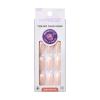 imageKISS imPRESS No Glue Mani Press On Nails French Heroic Light Neutral  White Tip French Short Size Squoval Shape Includes 30 Nails Prep Pad Instructions Sheet 1 Manicure Stick 1 Mini FileMedium