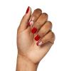 imageKISS imPRESS Design Press On Nails  Endlessly Red Short Squoval PureFit Technology Chip Proof Smudge Proof Waterproof Nail File Manicure Stick ampamp 30 Fake Nails