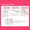 imageKISS imPRESS Mini PressOn Nails Manicure for Kids  French Pop  Beginner Nail Art Set with Nail File ampamp 20 Fake NailsDream Big
