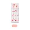 imageKISS imPRESS Mini PressOn Nails Manicure for Kids  French Pop  Beginner Nail Art Set with Nail File ampamp 20 Fake NailsDream Big