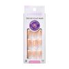 imageKISS imPRESS No Glue Mani Press On Nails Classic Model Light Neutral  White Tip French Short Size Squoval Shape Includes 30 Nails Prep Pad Instructions Sheet 1 Manicure Stick 1 Mini File33 Fl Oz Pack of 1