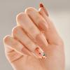 imageKISS imPRESS No Glue Mani Press On Nails Design As It Was Neutralgreen Medium Size Almond Shape Includes 30 Nails Prep Pad Instructions Sheet 1 Manicure Stick 1 Mini File