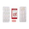 imageKISS imPRESS No Glue Mani Press On Nails Design Cupid Heart White Short Size Oval Shape Includes 30 Nails Prep Pad Instructions Sheet 1 Manicure Stick 1 Mini File