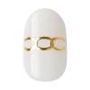 imageKISS imPRESS No Glue Mani Press On Nails Design Cupid Heart White Short Size Oval Shape Includes 30 Nails Prep Pad Instructions Sheet 1 Manicure Stick 1 Mini File
