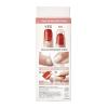 imageKISS imPRESS No Glue Mani Press On Nails Design Eternity Medium Blue Short Size Squoval Shape Includes 30 Nails Prep Pad Instructions Sheet 1 Manicure Stick 1 Mini FilePink and silver