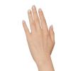 imageKISS imPRESS No Glue Mani Press On Nails Design Eternity Medium Blue Short Size Squoval Shape Includes 30 Nails Prep Pad Instructions Sheet 1 Manicure Stick 1 Mini FileFrench