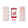 imageKISS imPRESS No Glue Mani Press On Nails Design Free Soul White Medium Size Almond Shape Includes 30 Nails Prep Pad Instructions Sheet 1 Manicure Stick 1 Mini FileFrench