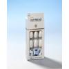imageKISS imPRESS No Glue Mani Press On Nails Design Free Soul White Medium Size Almond Shape Includes 30 Nails Prep Pad Instructions Sheet 1 Manicure Stick 1 Mini FileTye Dye