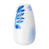 imageKISS imPRESS No Glue Mani Press On Nails Design Free Soul White Medium Size Almond Shape Includes 30 Nails Prep Pad Instructions Sheet 1 Manicure Stick 1 Mini FileTye Dye