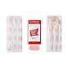 imageKISS imPRESS No Glue Mani Press On Nails Design Free Soul White Medium Size Almond Shape Includes 30 Nails Prep Pad Instructions Sheet 1 Manicure Stick 1 Mini FileBeige and White