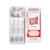 imageKISS imPRESS No Glue Mani Press On Nails Design Free Soul White Medium Size Almond Shape Includes 30 Nails Prep Pad Instructions Sheet 1 Manicure Stick 1 Mini FileClimb Up