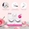 imageKISS imPRESS No Glue Mani Press On Nails Design Free Soul White Medium Size Almond Shape Includes 30 Nails Prep Pad Instructions Sheet 1 Manicure Stick 1 Mini FileTye Dye