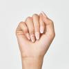imageKISS imPRESS No Glue Mani Press On Nails Design Free Soul White Medium Size Almond Shape Includes 30 Nails Prep Pad Instructions Sheet 1 Manicure Stick 1 Mini FileFrench