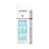 imageKISS imPRESS No Glue Mani Press On Nails Design One Chance Light Pink Short Size Squoval Shape Includes 30 Nails Prep Pad Instructions Sheet 1 Manicure Stick 1 Mini FileTeal