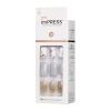 imageKISS imPRESS No Glue Mani Press On Nails Design One Chance Light Pink Short Size Squoval Shape Includes 30 Nails Prep Pad Instructions Sheet 1 Manicure Stick 1 Mini FileMulticolor