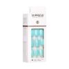 imageKISS imPRESS No Glue Mani Press On Nails Design One Chance Light Pink Short Size Squoval Shape Includes 30 Nails Prep Pad Instructions Sheet 1 Manicure Stick 1 Mini FileTeal