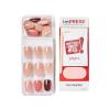 imageKISS imPRESS No Glue Mani Press On Nails Design One Chance Light Pink Short Size Squoval Shape Includes 30 Nails Prep Pad Instructions Sheet 1 Manicure Stick 1 Mini FileBefore Sunset