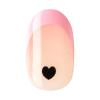imageKISS imPRESS No Glue Mani Press On Nails French Ditto Light Neutral  Pink Tip French Short Size Oval Shape Includes 30 Nails Prep Pad Instructions Sheet 1 Manicure Stick 1 Mini FileDitto