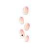 imageKISS imPRESS No Glue Mani Press On Nails French Ditto Light Neutral  Pink Tip French Short Size Oval Shape Includes 30 Nails Prep Pad Instructions Sheet 1 Manicure Stick 1 Mini FileDitto