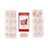 imageKISS imPRESS No Glue Mani Press On Nails French Ditto Light Neutral  Pink Tip French Short Size Oval Shape Includes 30 Nails Prep Pad Instructions Sheet 1 Manicure Stick 1 Mini FileFearless