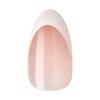 imageKISS imPRESS No Glue Mani Press On Nails French Ditto Light Neutral  Pink Tip French Short Size Oval Shape Includes 30 Nails Prep Pad Instructions Sheet 1 Manicure Stick 1 Mini FileFearless