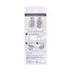 imageKISS imPRESS No Glue Mani Press On Nails French Glimpse Light Neutral  White Tip French Medium Size Coffin Shape Includes 30 Nails Prep Pad Instructions Sheet 1 Manicure Stick 1 Mini FileDark Neutral  Black Tip French