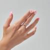 imageKISS imPRESS No Glue Mani PressOn Nails Design Dream It Up Light Pink Short Size Wider Squoval Shape Includes 30 Nails Prep Pad Instructions Sheet 1 Manicure Stick 1 Mini File