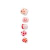 imageKISS imPRESS No Glue Mani PressOn Nails Design Playground Medium Red Kids Size Squoval Shape Includes 20 Nails Prep Pad Instructions Sheet 1 Manicure Stick 1 Mini File20 Count Pack of 1