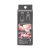 imageKISS imPRESS No Glue Mani PressOn Nails Premium Memory Lane Silver Medium Size Coffin Shape Includes 30 Nails Prep Pad Instructions Sheet 1 Manicure Stick 1 Mini FileAll My Love