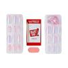 imageKISS imPRESS No Glue Mani PressOn Nails Premium Memory Lane Silver Medium Size Coffin Shape Includes 30 Nails Prep Pad Instructions Sheet 1 Manicure Stick 1 Mini FilePortal