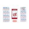 imageKISS imPRESS No Glue Mani PressOn Nails Premium Memory Lane Silver Medium Size Coffin Shape Includes 30 Nails Prep Pad Instructions Sheet 1 Manicure Stick 1 Mini FileBest Life