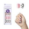 imageKISS imPRESS No Glue Mani Press On Nails Design One Chance Light Pink Short Size Squoval Shape Includes 30 Nails Prep Pad Instructions Sheet 1 Manicure Stick 1 Mini FileLight Pink