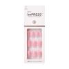 imageKISS imPRESS No Glue Mani Press On Nails Design This Feeling Light Pink Petite Size Squoval Shape Includes 30 Nails Prep Pad Instructions Sheet 1 Manicure Stick 1 Mini FileNude