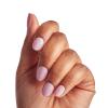 imageKISS Gel Fantasy Color Press On Nails Stay Beautiful Solid Pink Real Short Oval UltraSmooth Finish 28 Fake Nails Pink Gel Nail Glue 2g Mini Nail File ampamp Manicure Stick