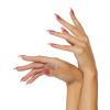 imageKISS Gel Fantasy Magnetic Press On Nails Almond Solid Red Medium Length 28 Fake Nails Pink Gel Nail Glue Net Wt 2 G  007oz Manicure Stick and Mini Nail FileWest Coast