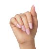 imageKISS Gel Fantasy Press On Nails Nail glue included Dancin Offwhite Short Size Oval Shape Includes 28 Nails 2g glue 1 Manicure Stick 1 Mini File31 Piece Set
