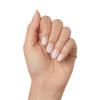imageKISS Gel Fantasy Press On Nails Nail glue included Dancin Offwhite Short Size Oval Shape Includes 28 Nails 2g glue 1 Manicure Stick 1 Mini File31 Piece Set