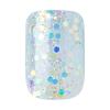 imageKISS Gel Fantasy Press On Nails Nail glue included Dancin Offwhite Short Size Oval Shape Includes 28 Nails 2g glue 1 Manicure Stick 1 Mini File31 Piece Set