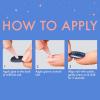 imageKISS Gel Fantasy Press On Nails Nail glue included Dancin Offwhite Short Size Oval Shape Includes 28 Nails 2g glue 1 Manicure Stick 1 Mini File31 Piece Set