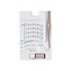 imageKISS Lash Atelier Professional Lash Extension Kit Wet Lash PreMapped False Eyelashes 46 Lash Clusters ampamp 36 Individual Lashes Last For Up To 7 Days Glue Ring Applicator12mm14mm Pack of 2